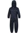 PEN RG252TRW466 Regatta Kids Paddle Rain Suit Navy colour image